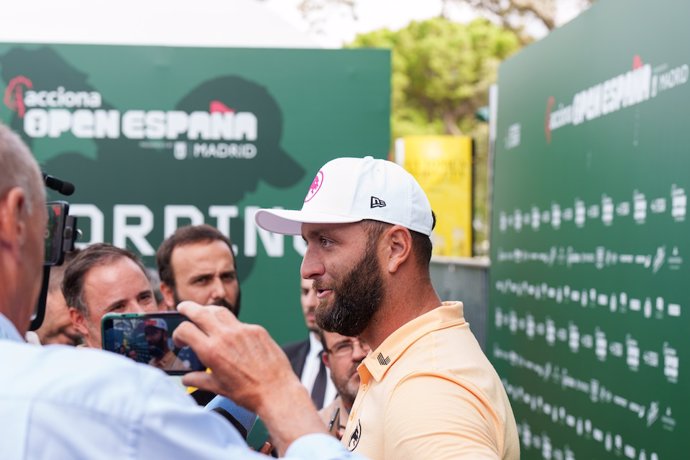 El golfista español Jon Rahm