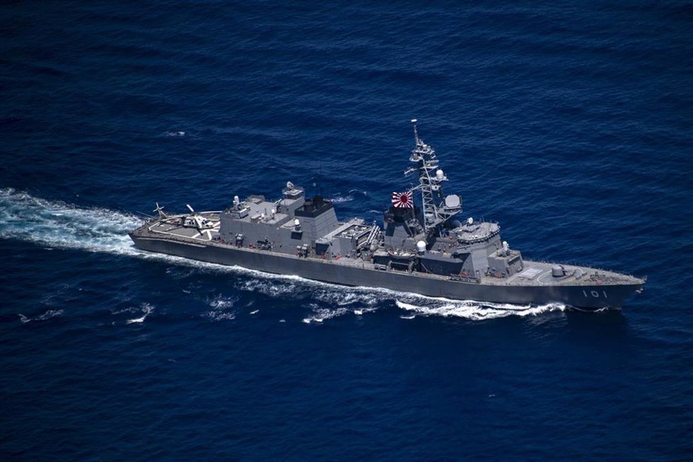 Archivo - Imagen de archivo de un barco de la Fuerza de Autodefensa Marítima de Japón