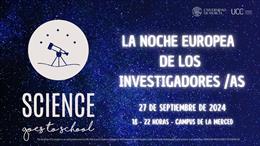 Cartel de la Noche de los Investigadores de la UMU