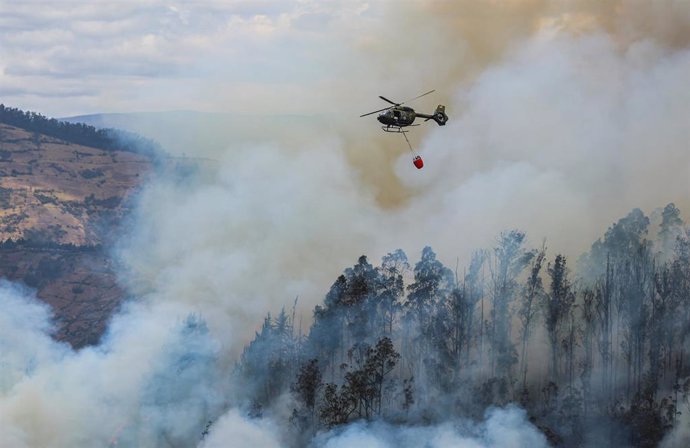 Incendios forestales en Quito, Ecuador