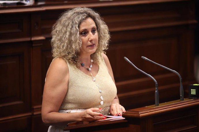 Marta Gómez, exdiputada de Vox en el Parlamento de Canarias