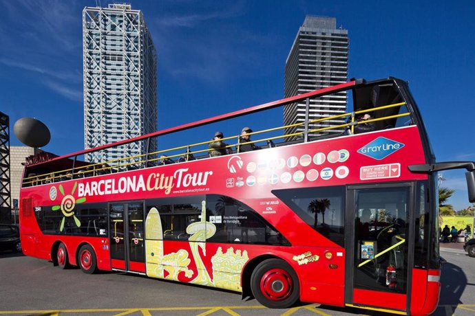 Un autobús del Barcelona City Tour