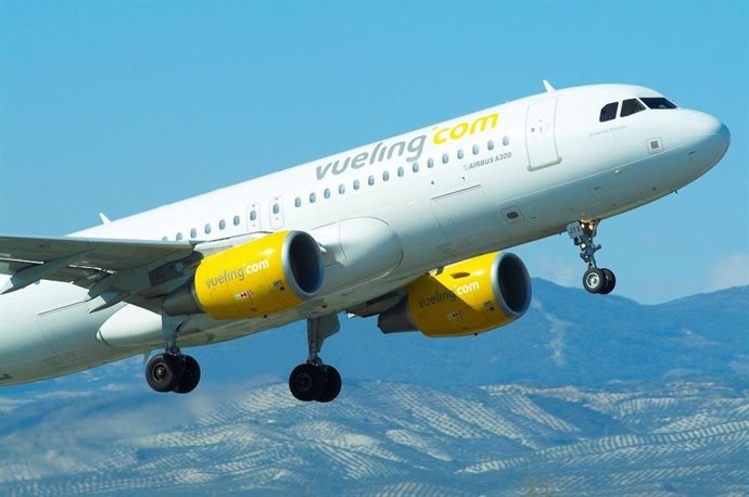 Un avión de Vueling