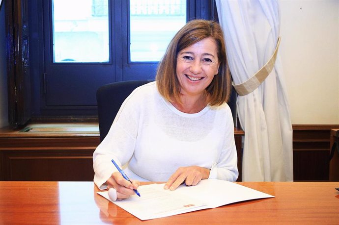 La secretaria general del PSIB-PSOE, Francina Armengol