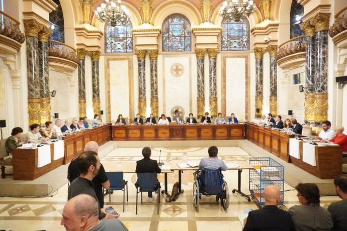 Pleno del Ayuntamiento de San Sebastián