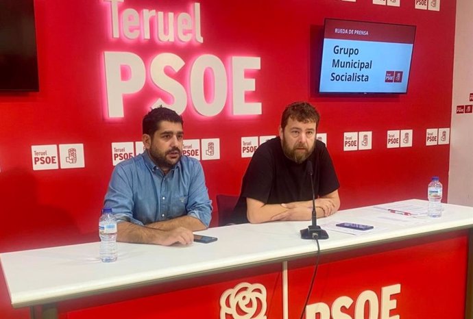 El portavoz del PSOE en el Ayuntamiento de Teruel, José Guillén.