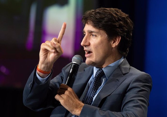 Imagen de archivo del primer ministro de Canadá, Justin Trudeau