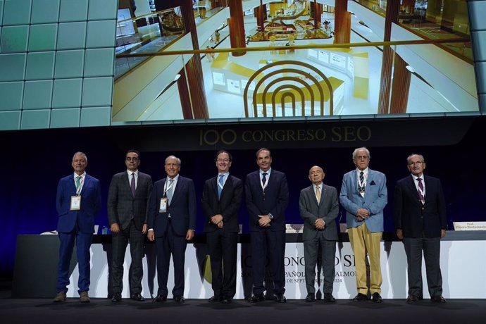 Momento de la inauguración del 100 Congreso SEO en Madrid