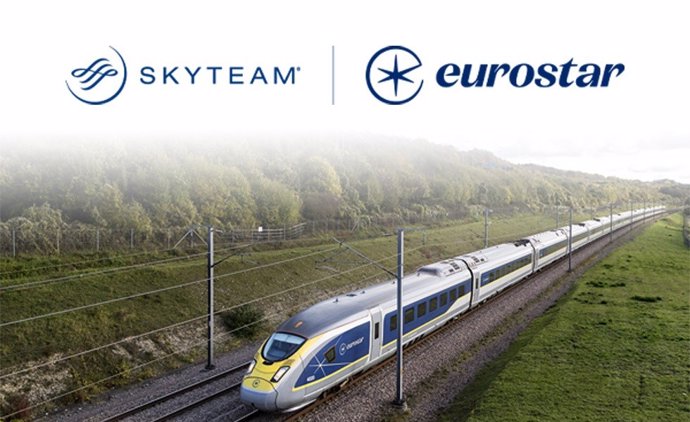 Eurostar se incorporará a la alianza SkyTeam en 2025 como primer socio no aéreo.