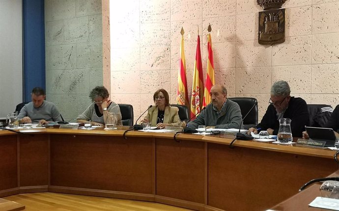 Pleno del Ayuntamiento de Calamocha.