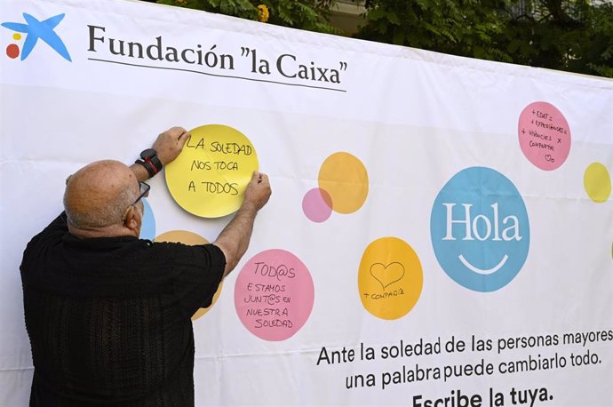 Mural de la iniciativa Siempre Acompañados.