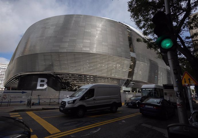 Archivo - Obras en el estadio Santiago Bernabéu, a 25 de octubre de 2023, en Madrid (España).