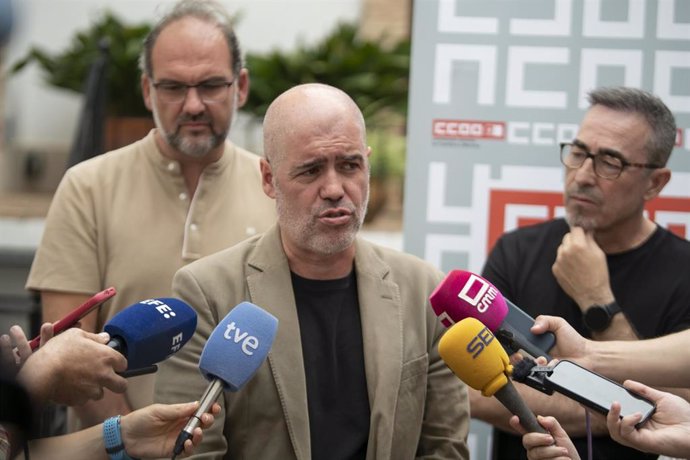 El secretario general de CCOO, Unai Sordo.