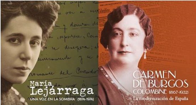 La Biblioteca Nacional recupera el legado de las escritoras Carmen de Burgos y María Lejárraga en dos exposiciones