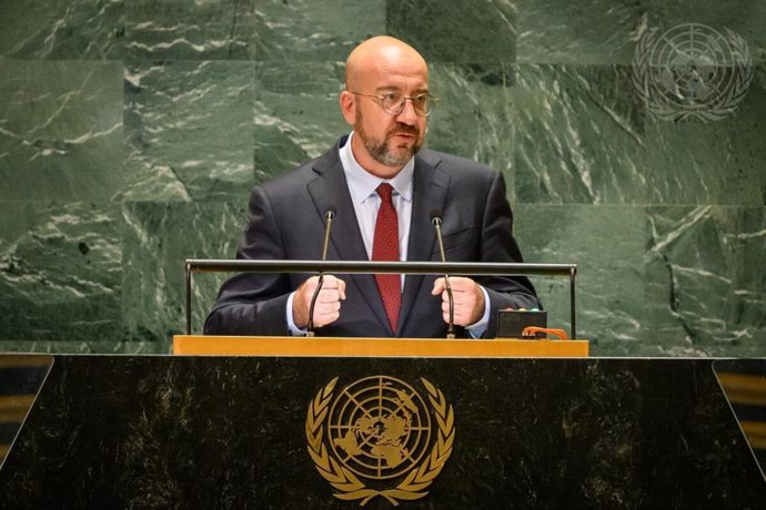 El presidente del Consejo Europeo, Charles Michel