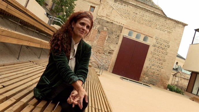 La compositora e intérprete Ana Alcaide, en una entrevista con Europa Press.