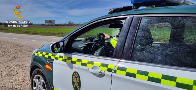 Archivo - Coche de la Guardia Civil.