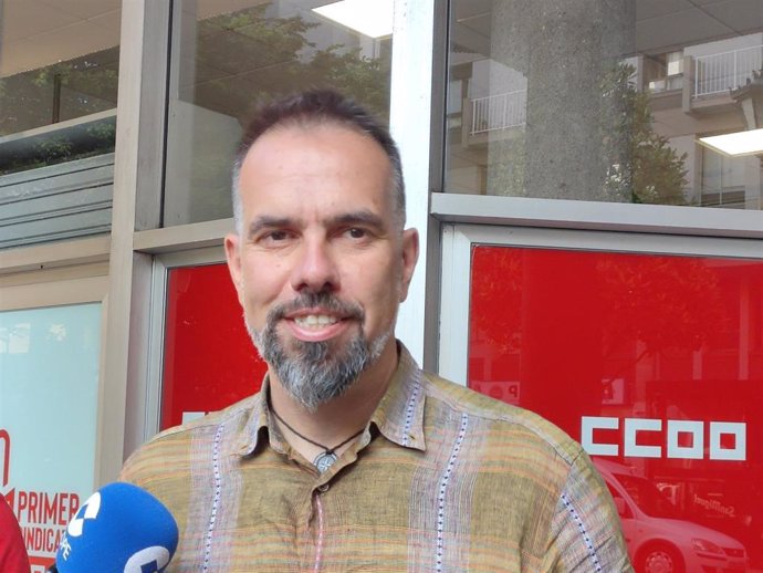 Archivo - El secretario general de CCOO, José Manuel Zapico,