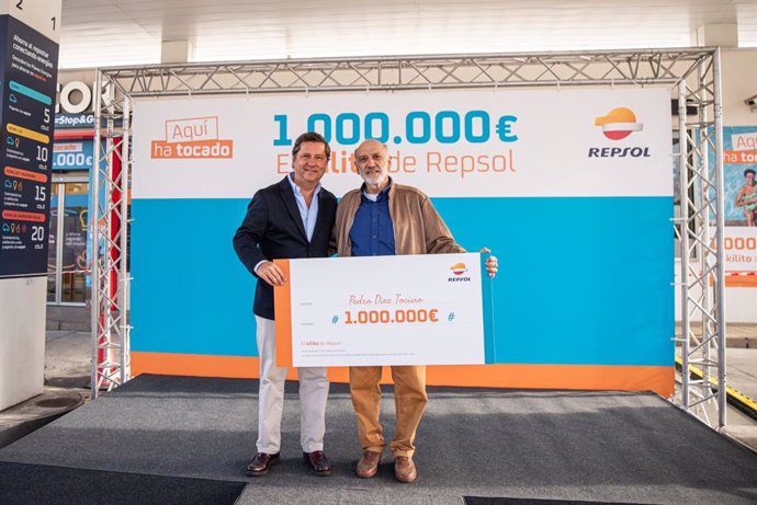 Repsol premia con un millón de euros a un vecino de León por repostar con Waylet en sus estaciones de servicio.