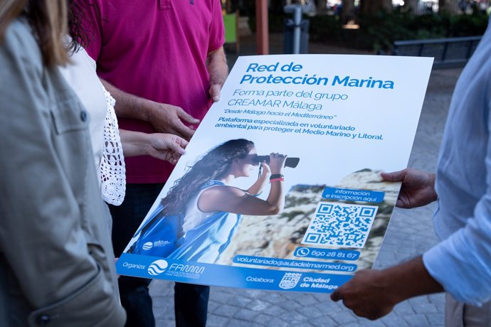 Cartel promocional de la plataforma de voluntariado ambiental de la FAMM.