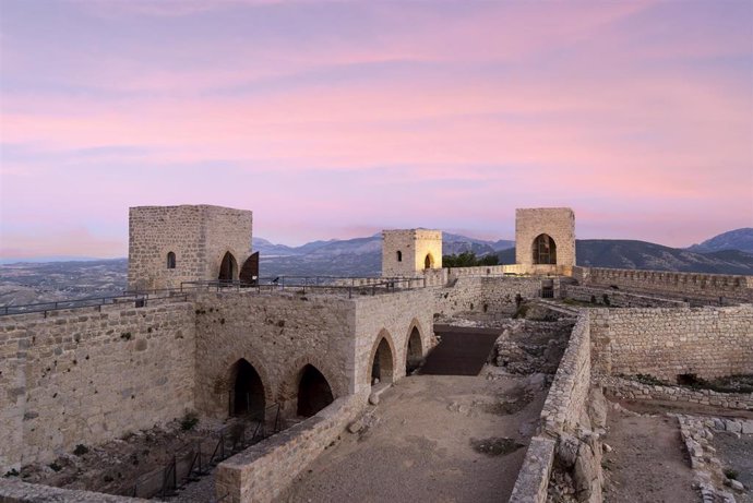 Castillo de Santa Catalina al atardecer