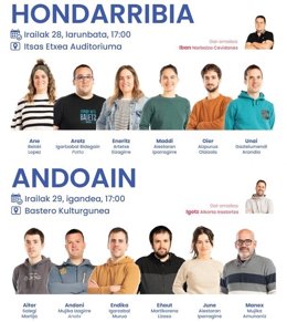 Hondarribian eta Andoainen izango dira Gipuzkoako Bertsolari Txapelketako hurrengo saioak