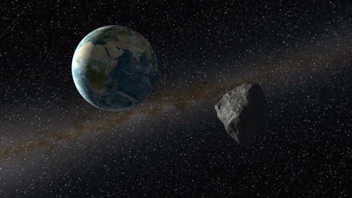 Archivo - Reacreación de un asteroide cerca de la Tierra