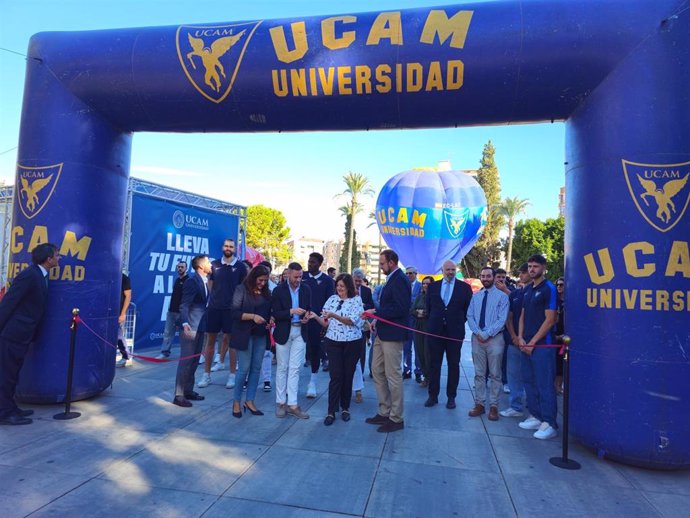 Presentación del evento de 'UCAM x Nike - Lleva tu futuro a lo más alto'