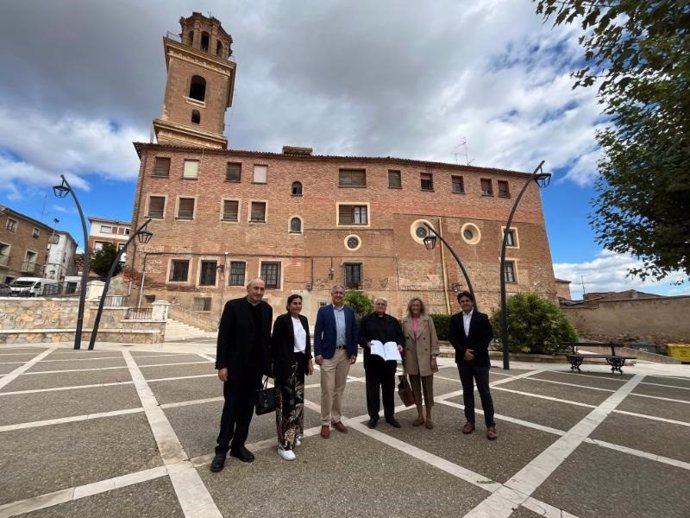 El Gobierno de La Rioja promueve la recuperación de la fachada original de la iglesia de San Andrés de Calahorra