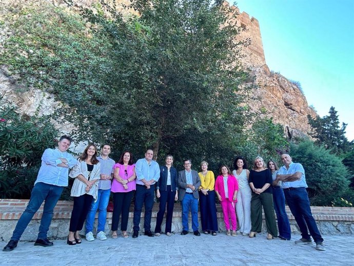 Acto del PSOE en Salobreña (Granada) por el Día Mundial del Turismo.