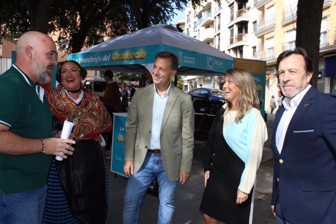 Presentación campaña La Manchega del Comercio 2024 en Albacete.