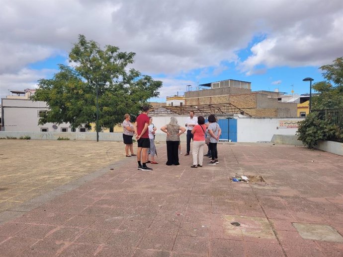 Visita del edil socialista a Torreblanca