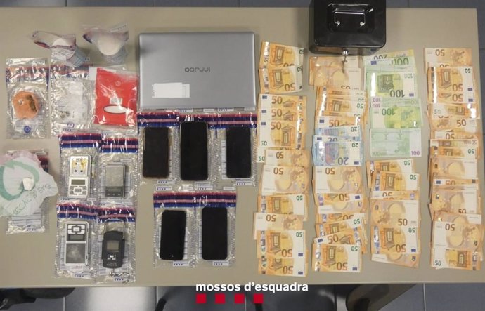 Material encontrado en las detenciones