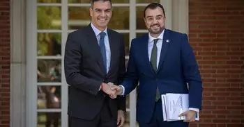 Barbón traslada a Sánchez su posición crítica con el cupo catalán: "No voy a apoyar nada que perjudique a Asturias"