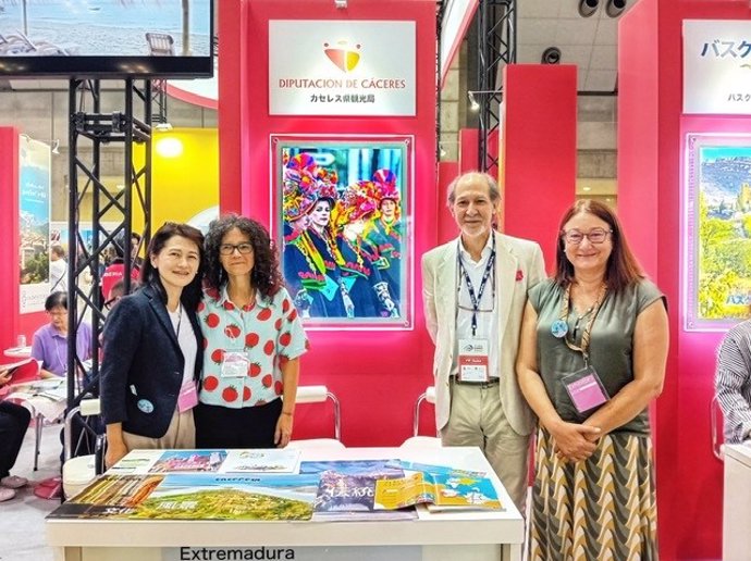 La provincia de Cáceres se promociona en la Feria Internacional de Turismo de Japón