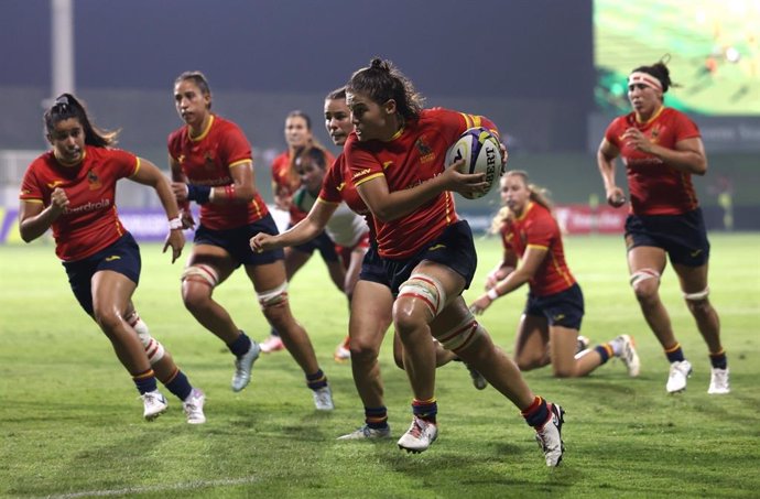 España empieza con un 83-0 su camino al Mundial 2025 de rugby