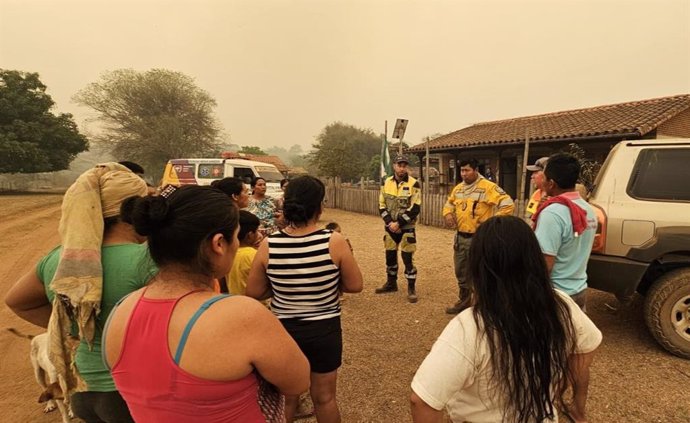 Uno de los coordinadores del equipo EIRIF del Gobierno de Canarias, Abraham Hernández, acude como parte de una delegación española a Bolivia para prestar apoyo y asesoramiento ante la grave situación de incendios forestales que sufre el país.