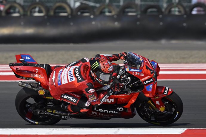 01 BAGNAIA Francesco (ita), Ducati Lenovo Team, Ducati Desmosedici GP24, action during the 2024 MotoGP Pertamina Grand Prix of Indonesia on Pertamina Mandalika International Street Circuit from September 27 to 29, in Central Lombok, Indonesia - Photo Stud