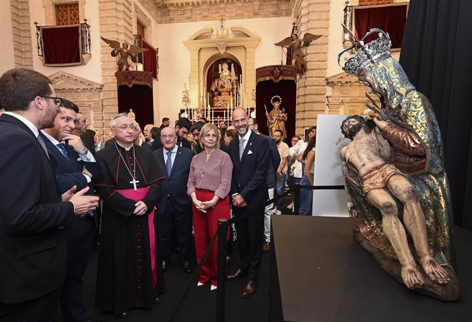 Inauguración de la exposición 'Salutación Mariana Miryam'.