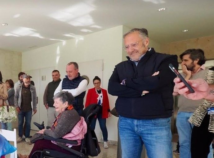 El presidente de las Cortes, Carlos Pollán, en la jornada de 'Talleres Artesanos de CyL'