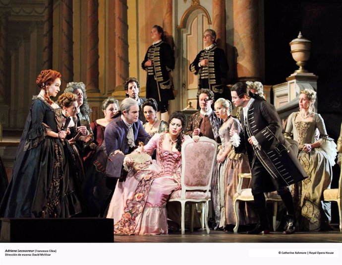 Archivo - El Centro de la Cultura del Rioja retransmitirá mañana 'Adriana Lecouvreur' la ópera con la que el Teatro Real de Madrid abre su temporada