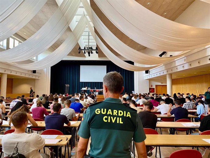 Más de 300 aspirantes opositan este fin de semana en Baleares para ingresar en la Guardia Civil