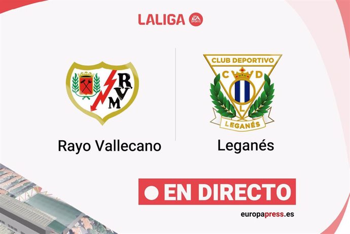 Rayo Vallecano - Leganés, en directo.