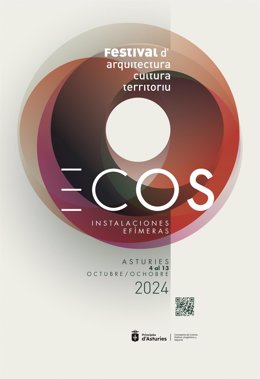 Cartel del festival ECOS, impulsado por el Gobierno asturiano.