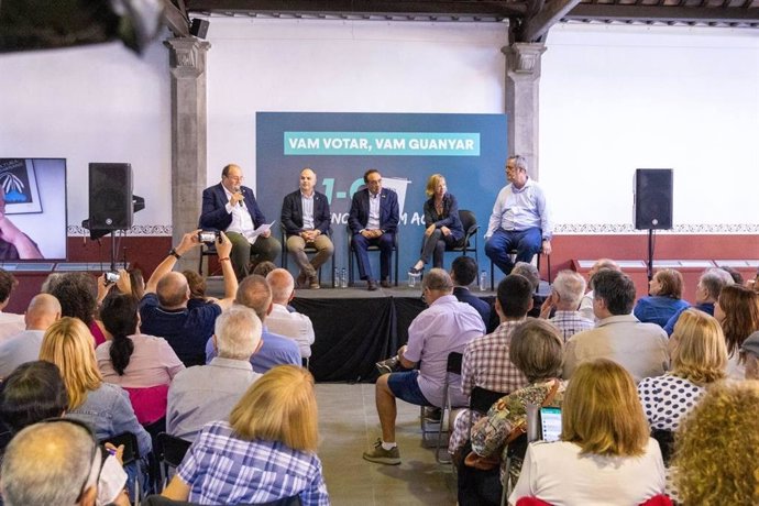 Acto de Junts en conmemoración del 1-O