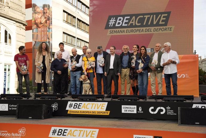 José Manuel Rodríguez Uribes asiste en Vigo al acto central de la Semana Europea del Deporte