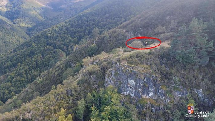 Rescate de un varón indispuesto en la ruta de las Tres Cascadas, en Santa Cruz del Valle Urbión (Burgos)