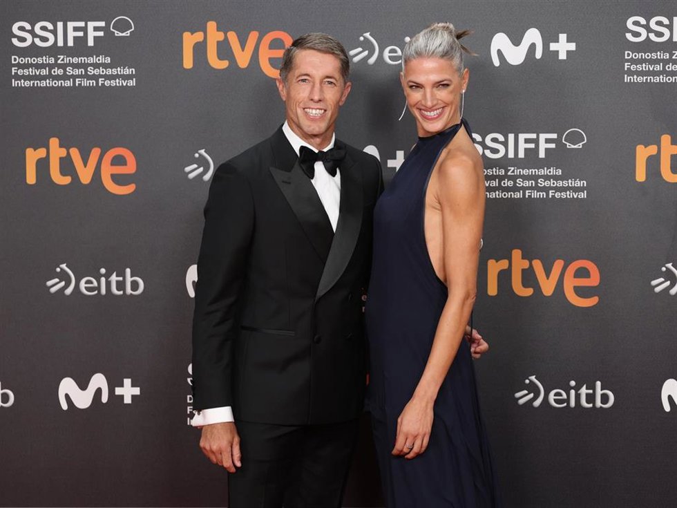 Laura Sánchez y Manuel Escribano asisten a la Gala de clausura del Festival de San Sebastián, en el Palacio de Congresos Kursaal, a 28 de septiembre de 2024, en San Sebastián, Guipúzcoa, País Vasco (España).