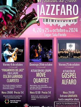 EL VI FESTIVAL JAZZFARO CAMBIA DE FECHAS Y SE CELEBRARÁ EN OCTUBRE