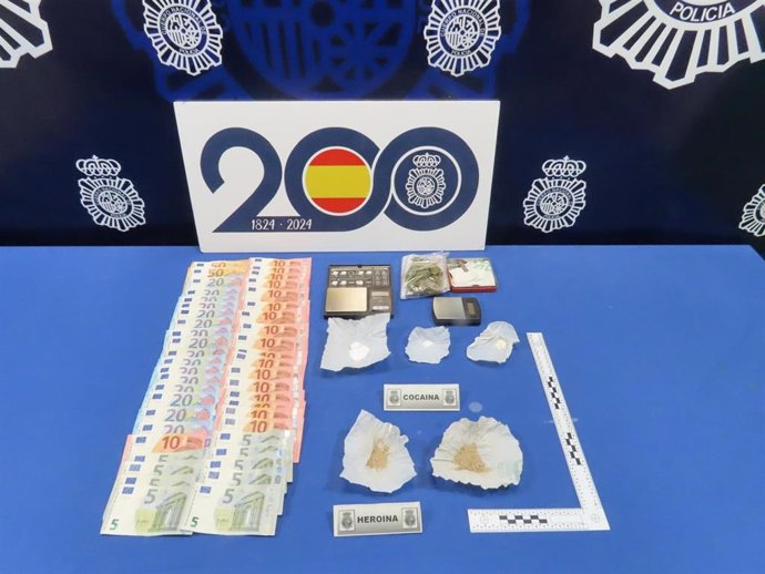 Desarticulan un punto de venta de droga al menudeo en la Circular de Valladolid con la detención de dos personas